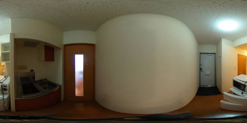 パノラマ画像キッチン