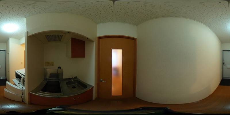 パノラマ画像キッチン