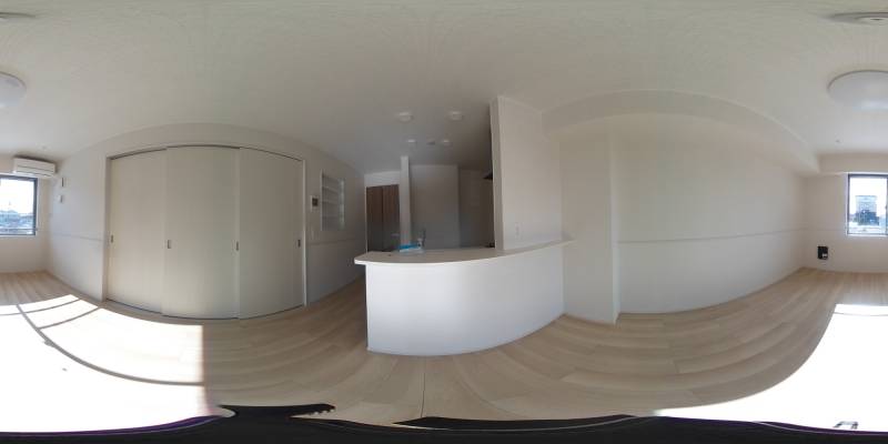 パノラマ画像リビング