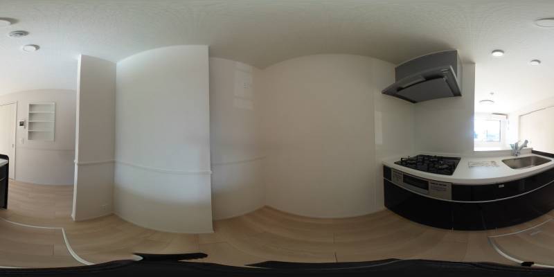 パノラマ画像キッチン