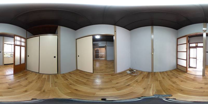 パノラマ画像洋室