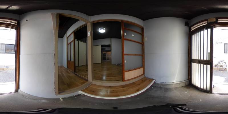 パノラマ画像玄関