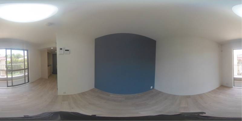 パノラマ画像洋室