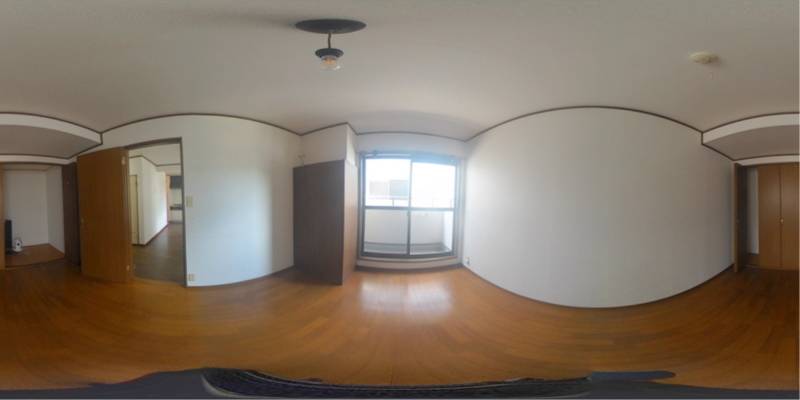 パノラマ画像洋室