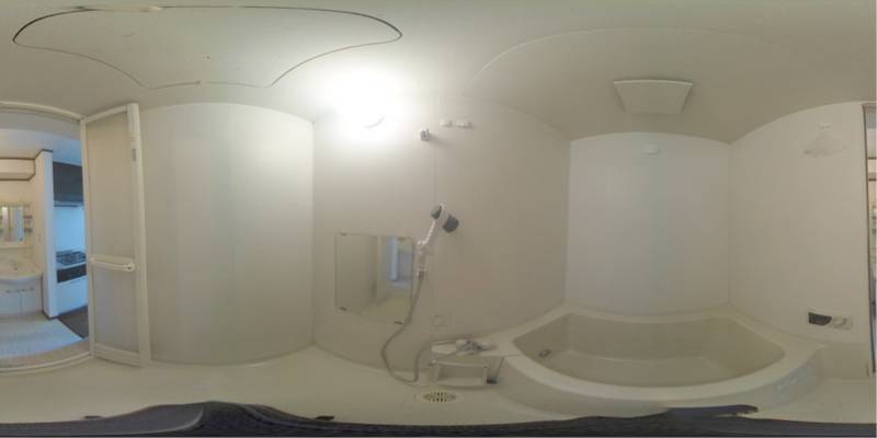 パノラマ画像バスルーム