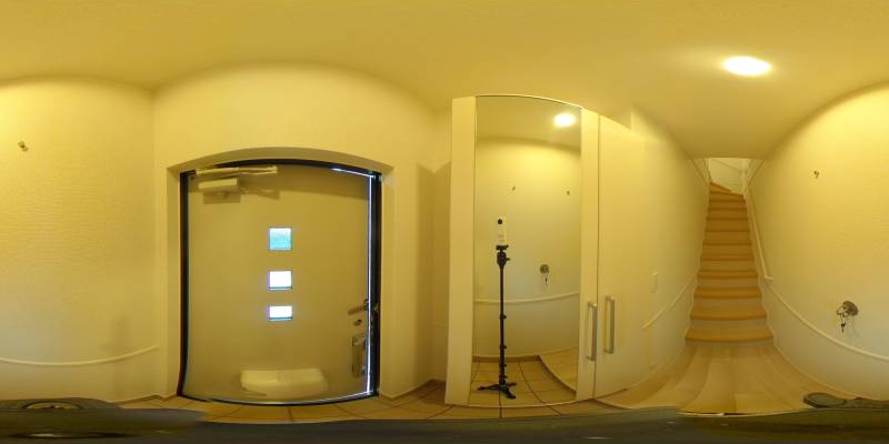 パノラマ画像玄関