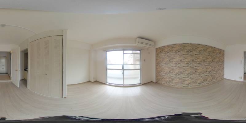 パノラマ画像洋室