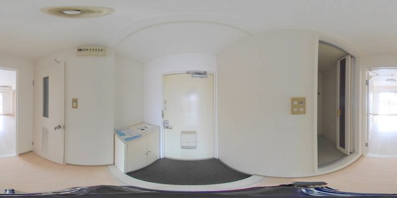 パノラマ画像玄関