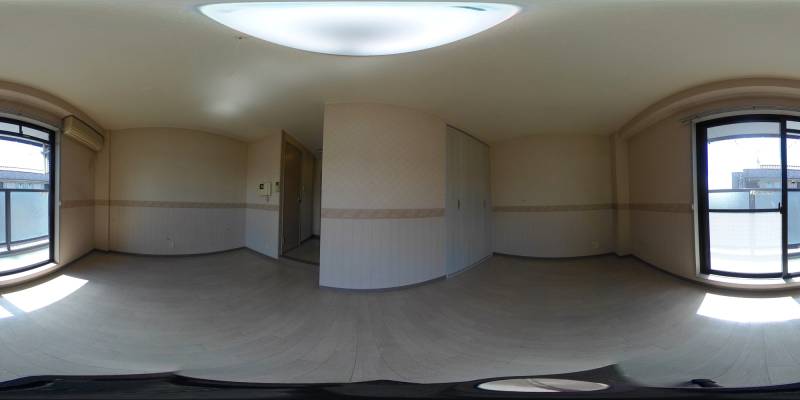 パノラマ画像洋室