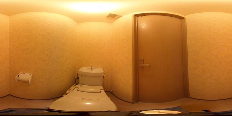 パノラマ画像トイレ