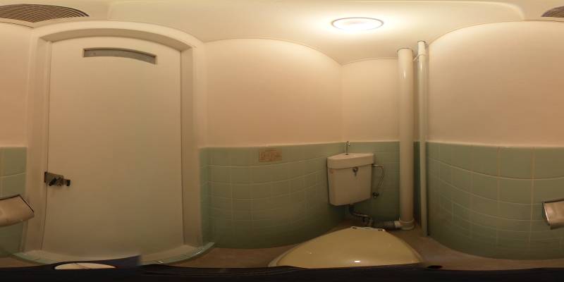 パノラマ画像トイレ