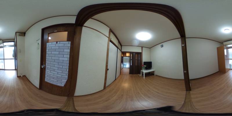 パノラマ画像洋室