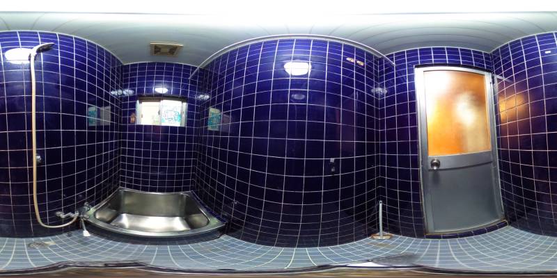 パノラマ画像バスルーム