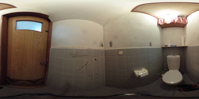 パノラマ画像トイレ