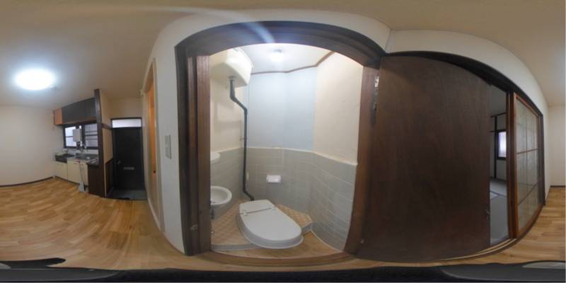 パノラマ画像トイレ