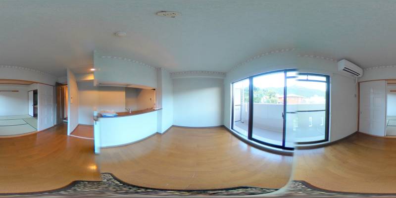 パノラマ画像リビング