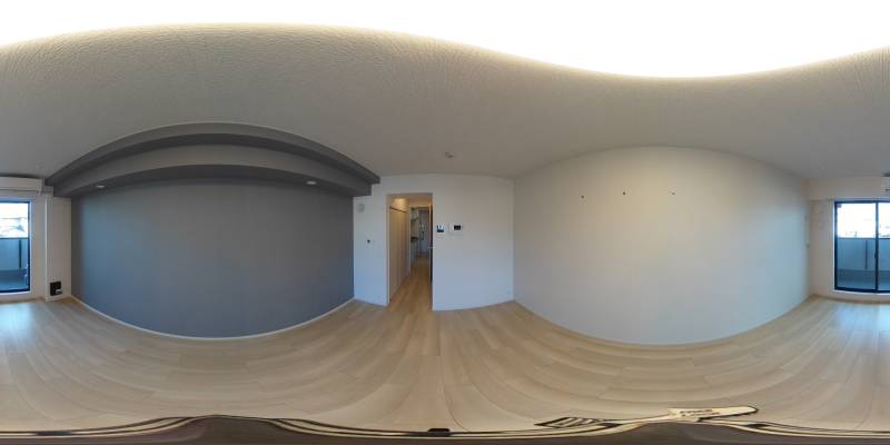 パノラマ画像洋室