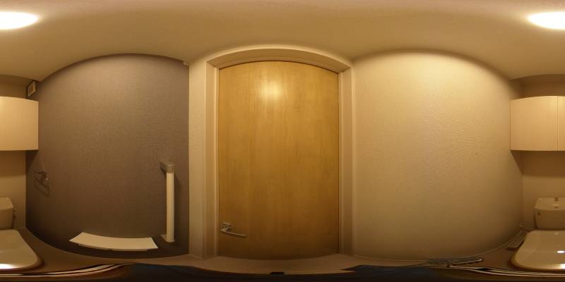 パノラマ画像トイレ