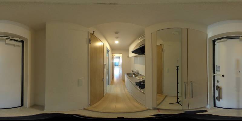 パノラマ画像玄関