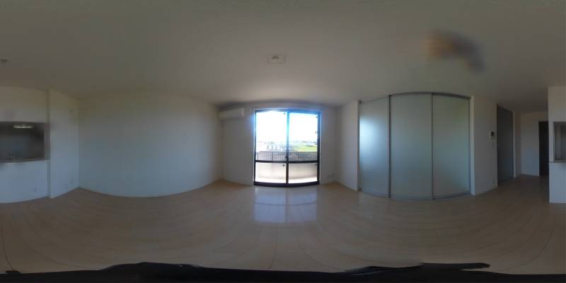 パノラマ画像リビング