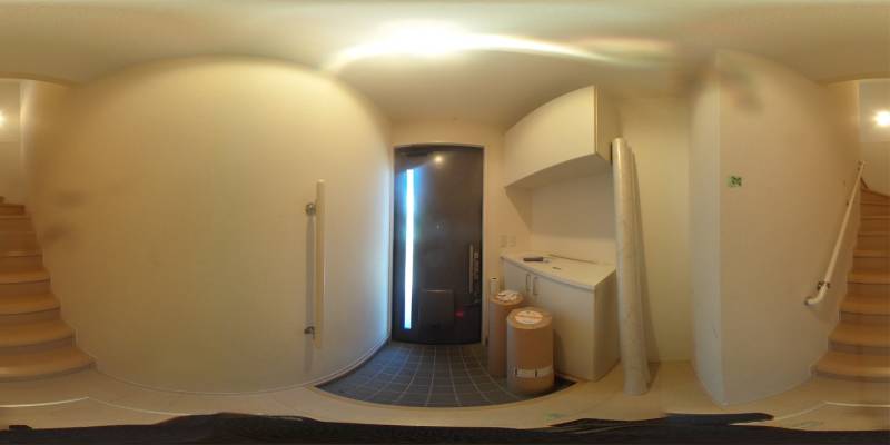 パノラマ画像玄関