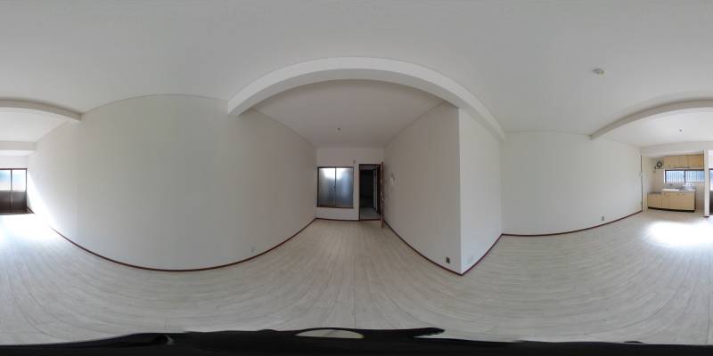 パノラマ画像リビング