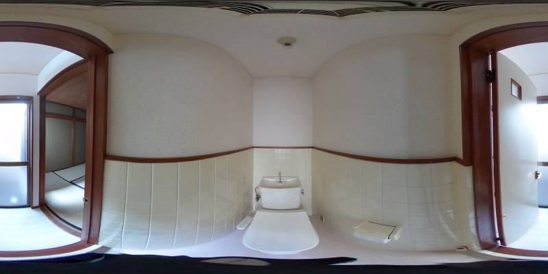 パノラマ画像トイレ