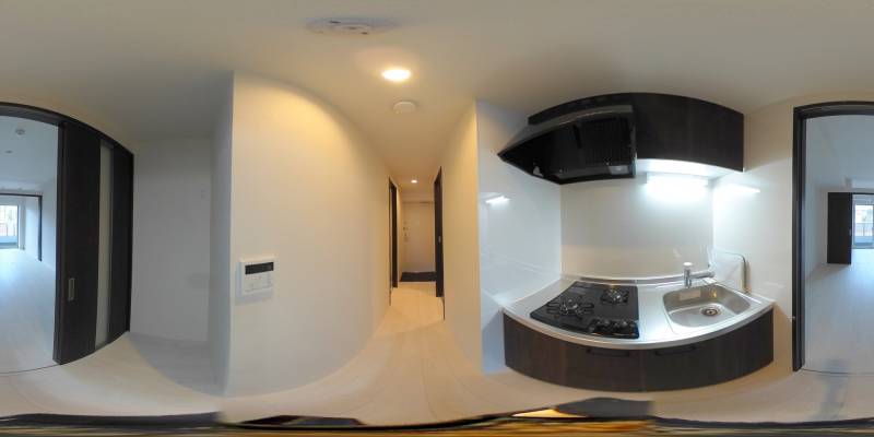 パノラマ画像キッチン