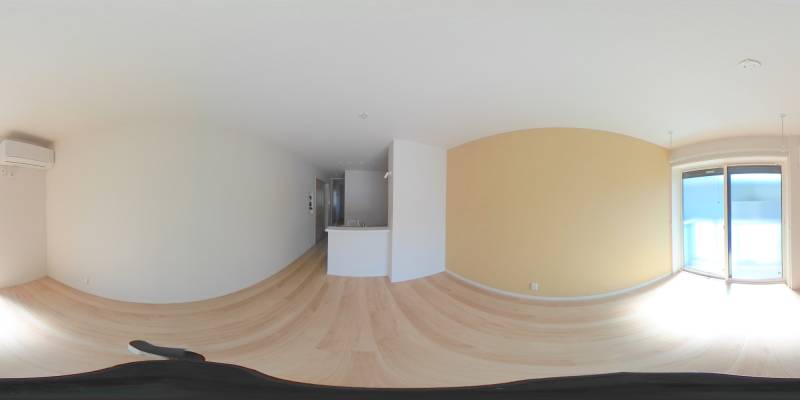 パノラマ画像リビング