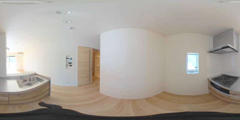 パノラマ画像キッチン