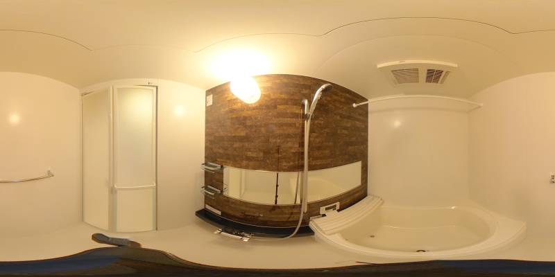 パノラマ画像バスルーム