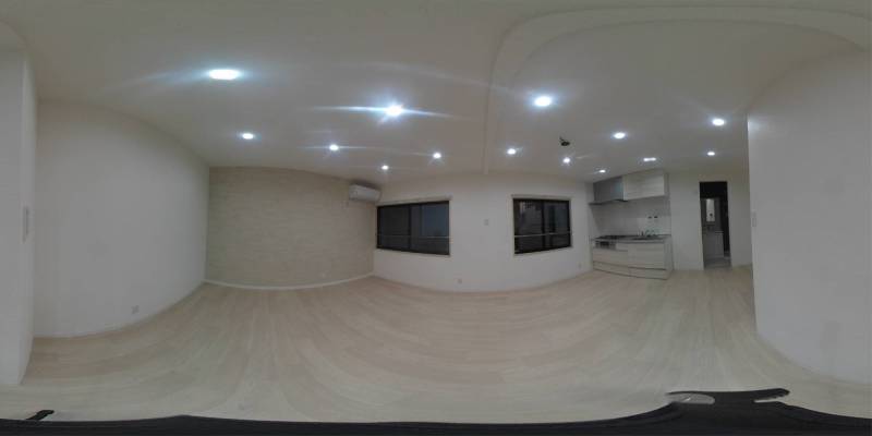 パノラマ画像リビング