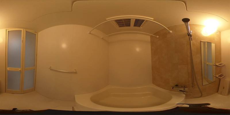 パノラマ画像バスルーム