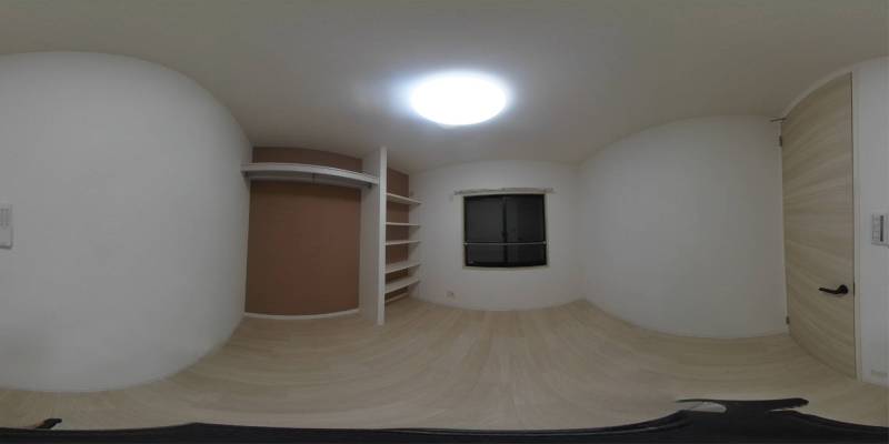 パノラマ画像洋室