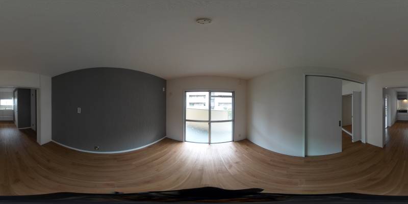 パノラマ画像リビング