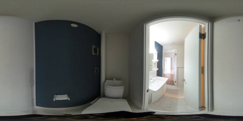 パノラマ画像トイレ