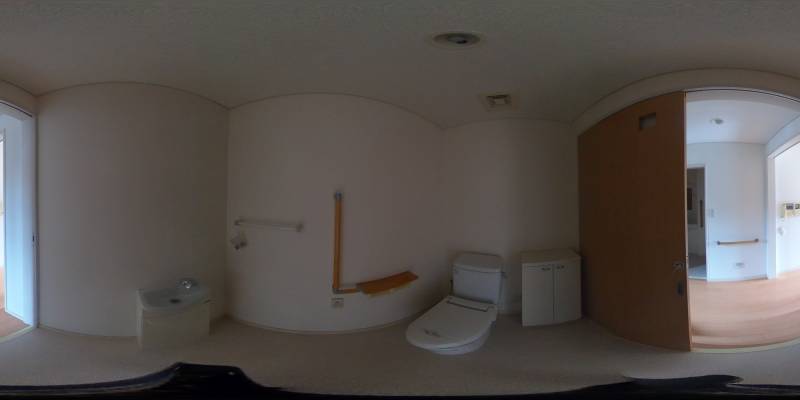 パノラマ画像トイレ