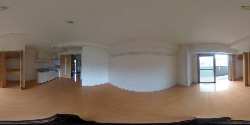 パノラマ画像洋室