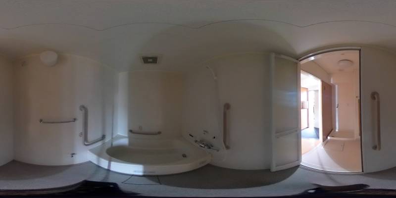 パノラマ画像バスルーム