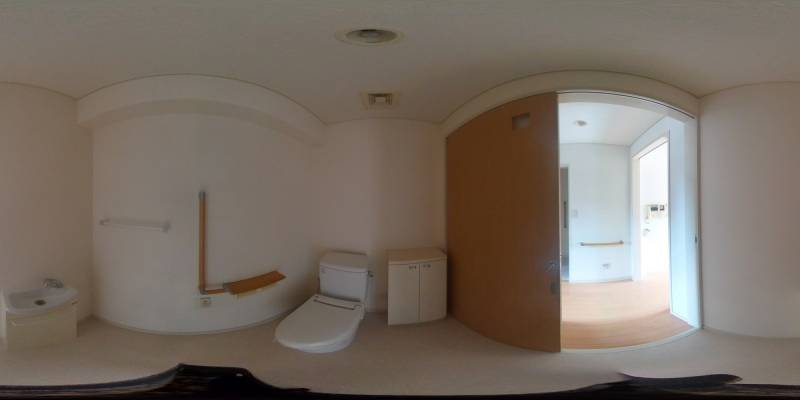 パノラマ画像トイレ