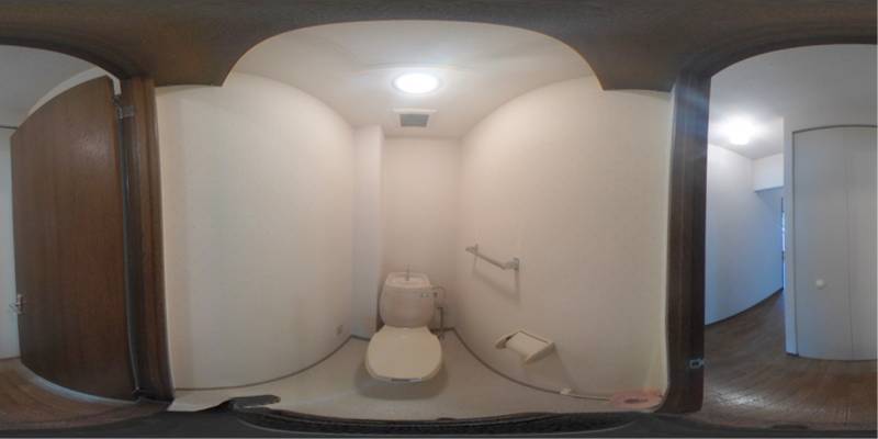 パノラマ画像トイレ