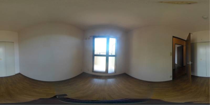 パノラマ画像洋室