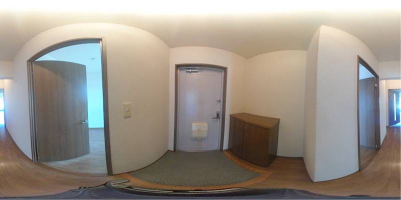 パノラマ画像玄関