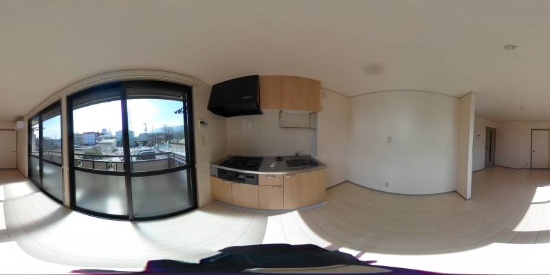 パノラマ画像キッチン