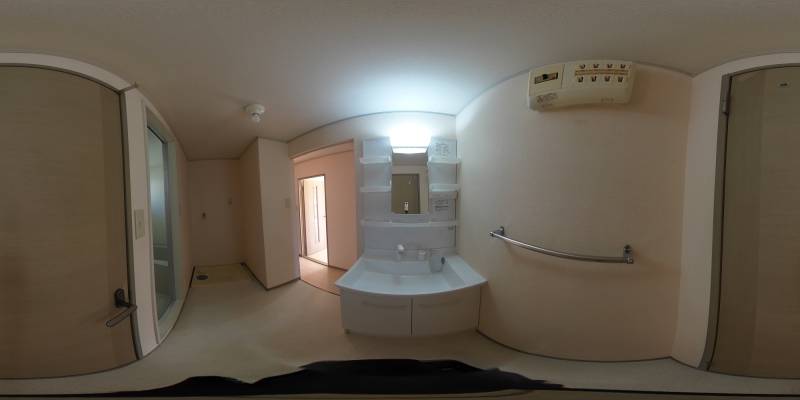 パノラマ画像洗面所