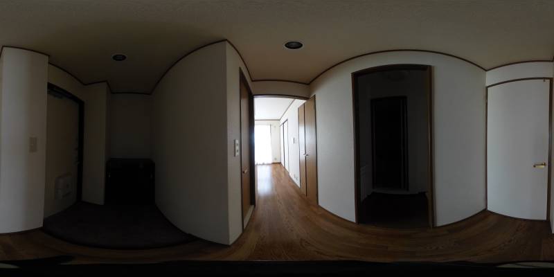 パノラマ画像玄関