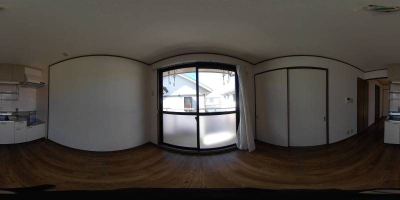 パノラマ画像リビング