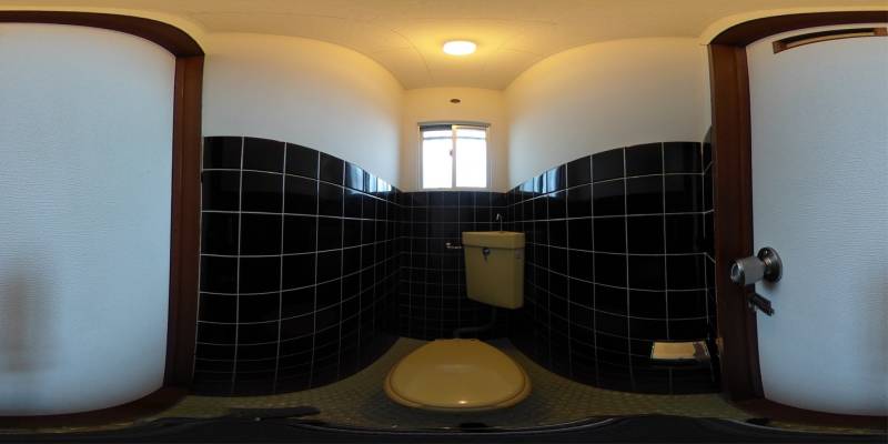 パノラマ画像トイレ