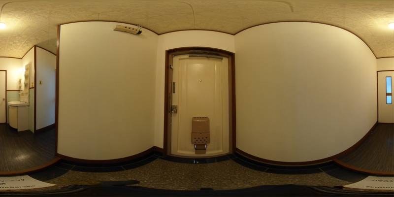 パノラマ画像玄関