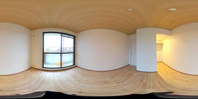 パノラマ画像洋室